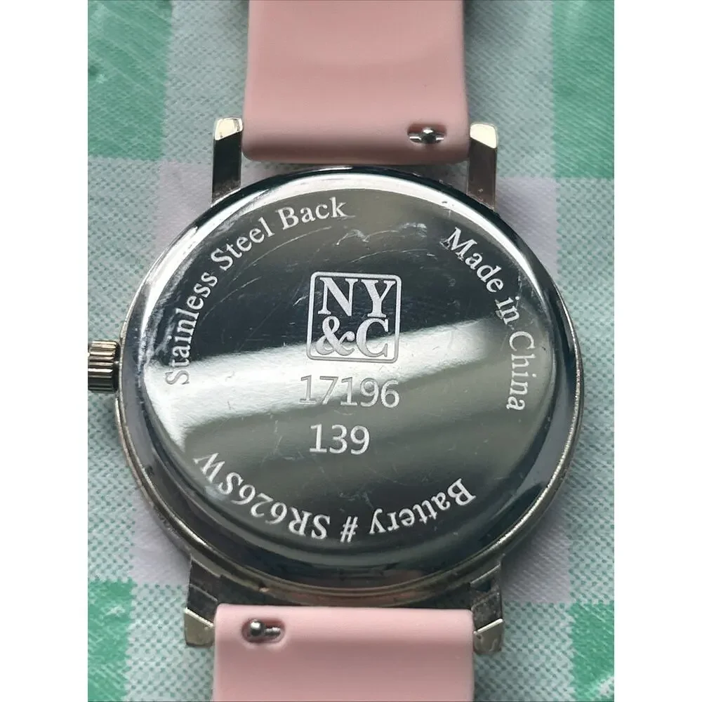 NY&C “More Issues Than Vogue” Gold Tone Women’s Quartz Watch